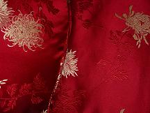 red pillows