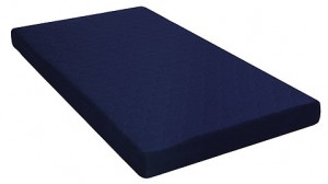 6 Twin Quilted Top Bunk Bed Mattress, Navy
